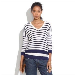 Madewell Stripe Sweater, XS